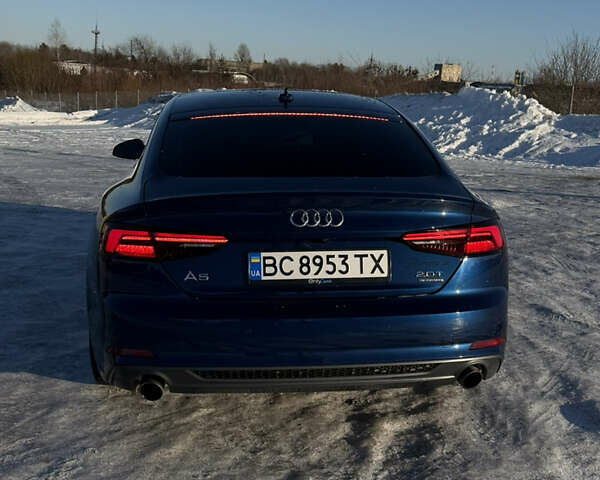 Синий Ауди А5, объемом двигателя 1.98 л и пробегом 150 тыс. км за 21900 $, фото 14 на Automoto.ua