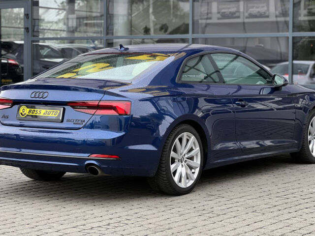 Ауди А5 2017 в Ивано-Франковске на Automoto.ua Синий Ауди А5, объемом двигателя 2 л и пробегом 67 тыс. км за 27900 $, фото 5 на Automoto.ua