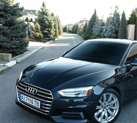 Синий Ауди А5, объемом двигателя 1.98 л и пробегом 83 тыс. км за 22200 $, фото 5 на Automoto.ua