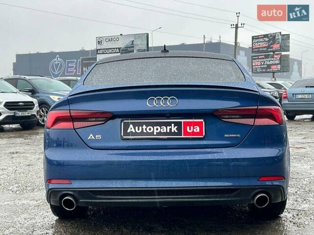 Синий Ауди А5, объемом двигателя 2 л и пробегом 100 тыс. км за 28890 $, фото 5 на Automoto.ua