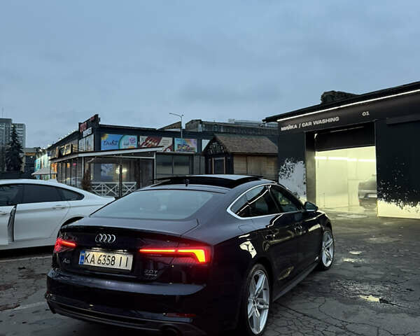 Синий Ауди А5, объемом двигателя 1.98 л и пробегом 86 тыс. км за 27900 $, фото 1 на Automoto.ua