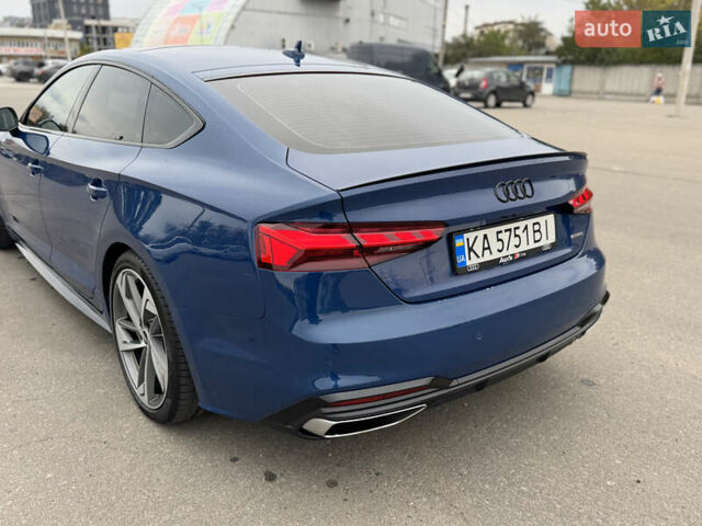 Синий Ауди А5, объемом двигателя 1.98 л и пробегом 112 тыс. км за 23999 $, фото 6 на Automoto.ua