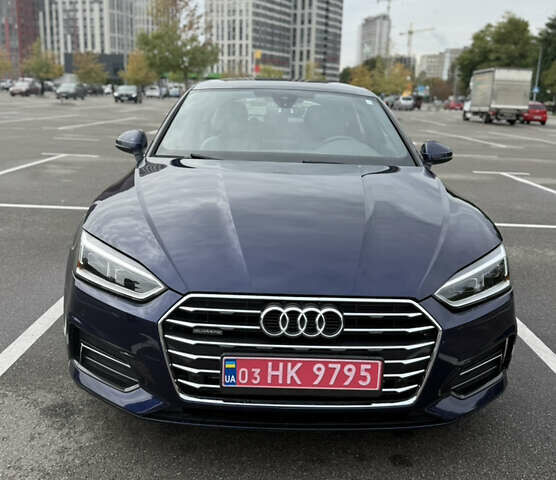 Синій Ауді A5, об'ємом двигуна 2 л та пробігом 172 тис. км за 23790 $, фото 2 на Automoto.ua