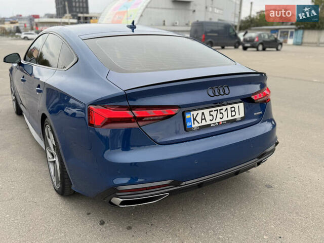 Синий Ауди А5, объемом двигателя 1.98 л и пробегом 112 тыс. км за 23999 $, фото 7 на Automoto.ua