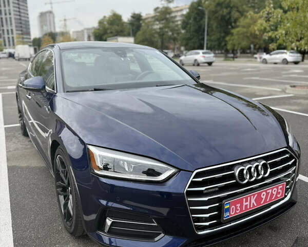 Синій Ауді A5, об'ємом двигуна 2 л та пробігом 172 тис. км за 23790 $, фото 6 на Automoto.ua