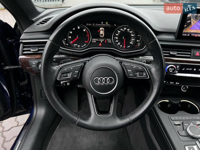 Синий Ауди А5, объемом двигателя 2 л и пробегом 227 тыс. км за 18990 $, фото 16 на Automoto.ua