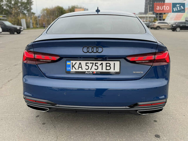 Синий Ауди А5, объемом двигателя 1.98 л и пробегом 112 тыс. км за 23999 $, фото 3 на Automoto.ua
