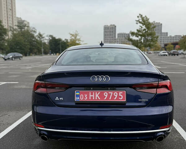 Синій Ауді A5, об'ємом двигуна 2 л та пробігом 172 тис. км за 23790 $, фото 9 на Automoto.ua