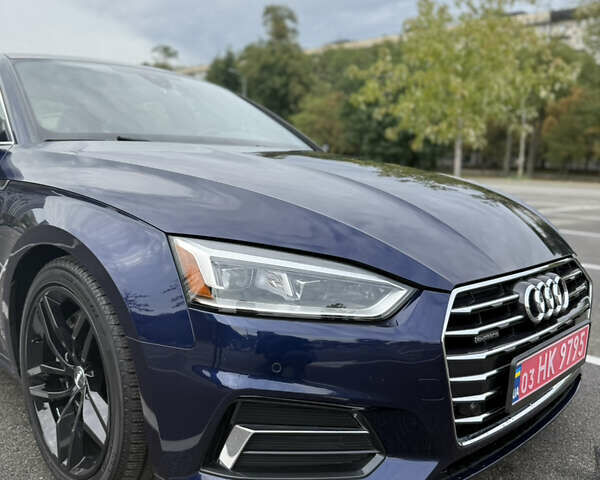 Синій Ауді A5, об'ємом двигуна 2 л та пробігом 172 тис. км за 23790 $, фото 4 на Automoto.ua