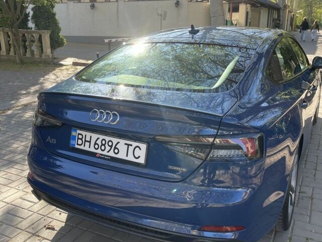 Синій Ауді A5, об'ємом двигуна 2 л та пробігом 75 тис. км за 25633 $, фото 3 на Automoto.ua
