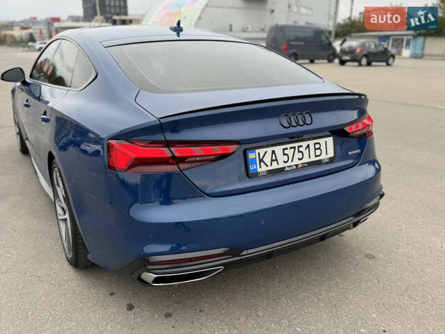 Синий Ауди А5, объемом двигателя 1.98 л и пробегом 112 тыс. км за 23999 $, фото 9 на Automoto.ua
