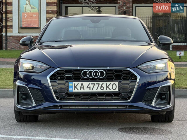 Синий Ауди А5, объемом двигателя 1.98 л и пробегом 12 тыс. км за 35900 $, фото 2 на Automoto.ua