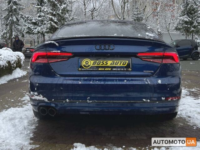 Синий Ауди А5, объемом двигателя 2 л и пробегом 108 тыс. км за 29900 $, фото 5 на Automoto.ua