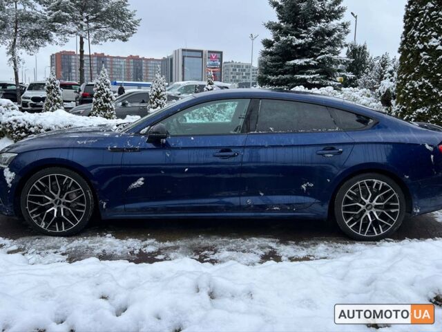 Синий Ауди А5, объемом двигателя 2 л и пробегом 108 тыс. км за 29900 $, фото 3 на Automoto.ua
