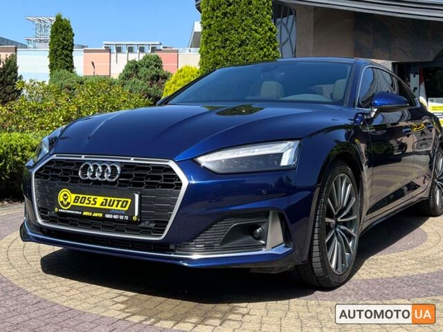 Синий Ауди А5, объемом двигателя 2 л и пробегом 21 тыс. км за 35900 $, фото 2 на Automoto.ua