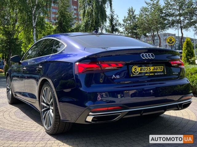 Синий Ауди А5, объемом двигателя 2 л и пробегом 21 тыс. км за 35900 $, фото 4 на Automoto.ua