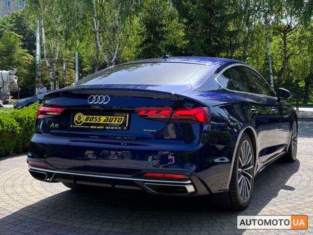 Синий Ауди А5, объемом двигателя 2 л и пробегом 21 тыс. км за 35900 $, фото 6 на Automoto.ua