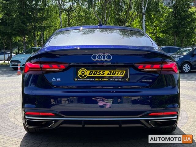 Синий Ауди А5, объемом двигателя 2 л и пробегом 21 тыс. км за 35900 $, фото 5 на Automoto.ua