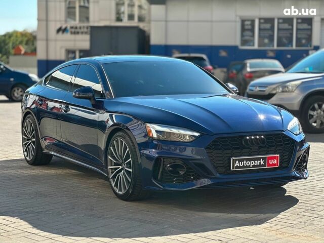 Синий Ауди А5, объемом двигателя 2 л и пробегом 78 тыс. км за 28940 $, фото 2 на Automoto.ua
