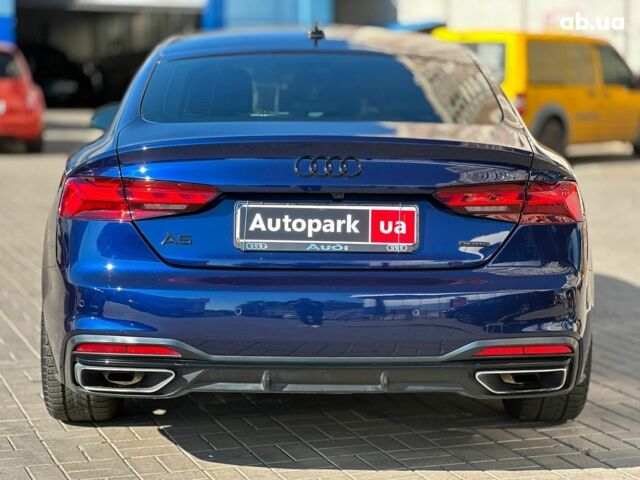 Синий Ауди А5, объемом двигателя 2 л и пробегом 78 тыс. км за 28940 $, фото 4 на Automoto.ua