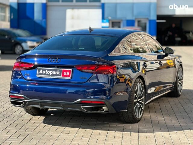 Синий Ауди А5, объемом двигателя 2 л и пробегом 78 тыс. км за 28940 $, фото 3 на Automoto.ua