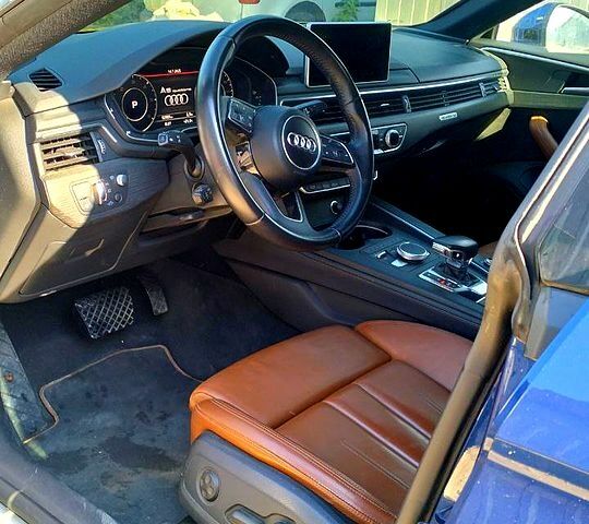 Синій Ауді A5, об'ємом двигуна 2 л та пробігом 53 тис. км за 21500 $, фото 4 на Automoto.ua