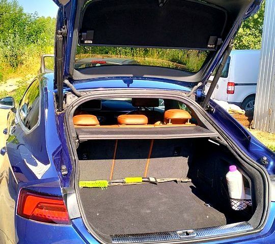 Синій Ауді A5, об'ємом двигуна 2 л та пробігом 53 тис. км за 21500 $, фото 2 на Automoto.ua
