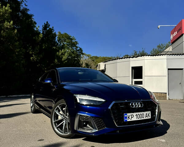 Синій Ауді A5, об'ємом двигуна 1.98 л та пробігом 63 тис. км за 38500 $, фото 1 на Automoto.ua