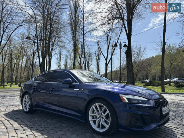 Синий Ауди А5, объемом двигателя 1.98 л и пробегом 5 тыс. км за 41500 $, фото 6 на Automoto.ua