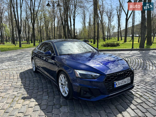 Синий Ауди А5, объемом двигателя 1.98 л и пробегом 5 тыс. км за 41500 $, фото 7 на Automoto.ua