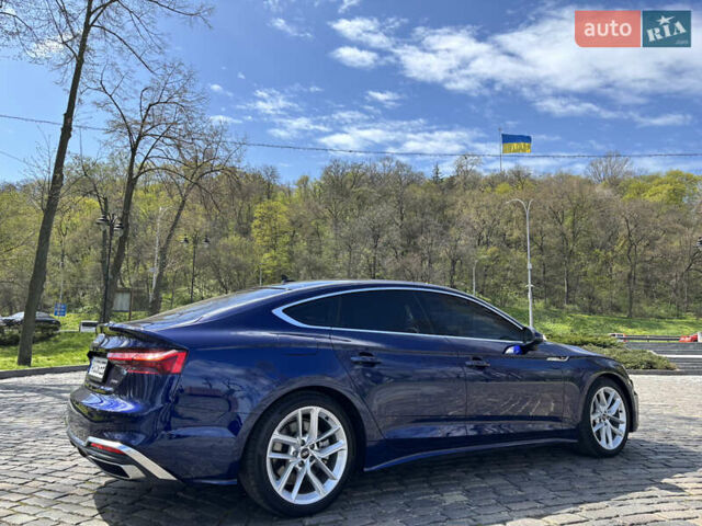 Синий Ауди А5, объемом двигателя 1.98 л и пробегом 5 тыс. км за 41500 $, фото 5 на Automoto.ua