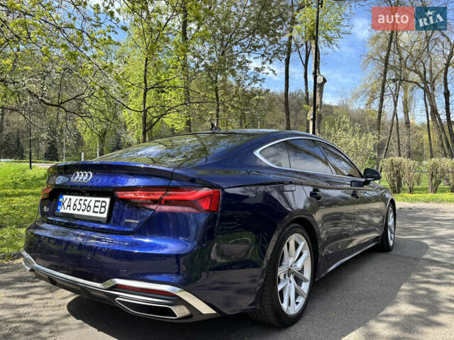 Синий Ауди А5, объемом двигателя 1.98 л и пробегом 5 тыс. км за 41500 $, фото 12 на Automoto.ua