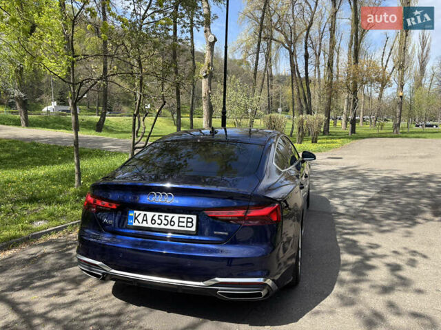Синий Ауди А5, объемом двигателя 1.98 л и пробегом 5 тыс. км за 41500 $, фото 13 на Automoto.ua