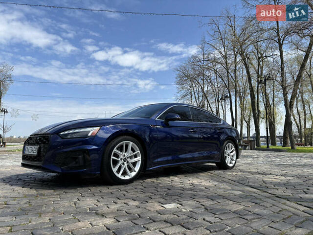 Синий Ауди А5, объемом двигателя 1.98 л и пробегом 5 тыс. км за 41500 $, фото 3 на Automoto.ua