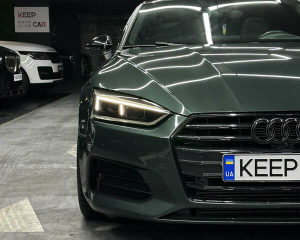 Зеленый Ауди А5, объемом двигателя 2 л и пробегом 48 тыс. км за 26900 $, фото 5 на Automoto.ua