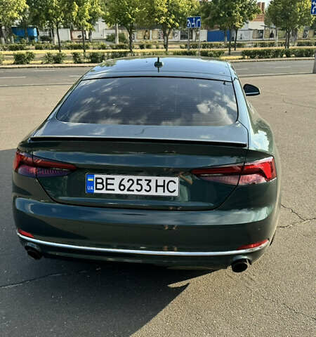 Зеленый Ауди А5, объемом двигателя 1.98 л и пробегом 90 тыс. км за 26000 $, фото 4 на Automoto.ua