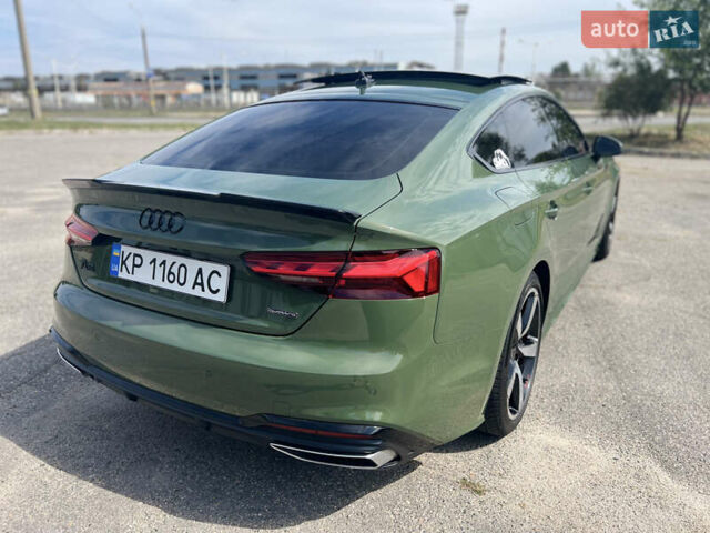Зелений Ауді A5, об'ємом двигуна 1.98 л та пробігом 18 тис. км за 39000 $, фото 5 на Automoto.ua
