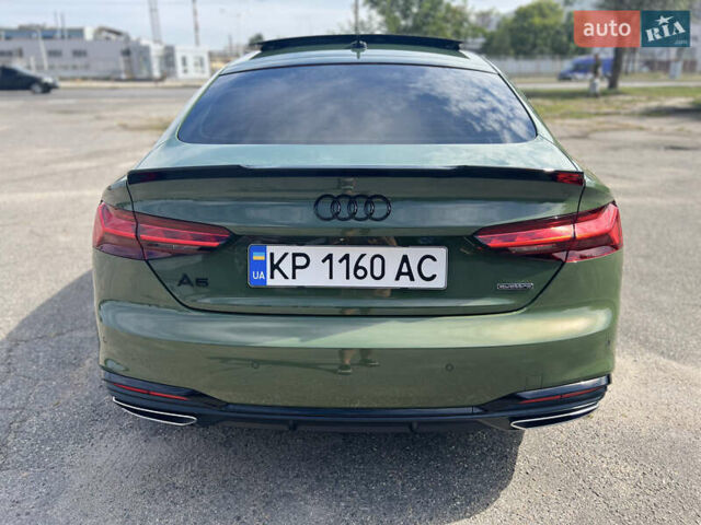 Зелений Ауді A5, об'ємом двигуна 1.98 л та пробігом 18 тис. км за 39000 $, фото 6 на Automoto.ua
