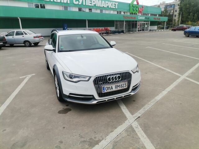Ауди А6 Олроуд 2013 в Павлограде на Automoto.ua Белый Ауди А6 Олроуд, объемом двигателя 3 л и пробегом 300 тыс. км за 25999 $, фото 1 на Automoto.ua