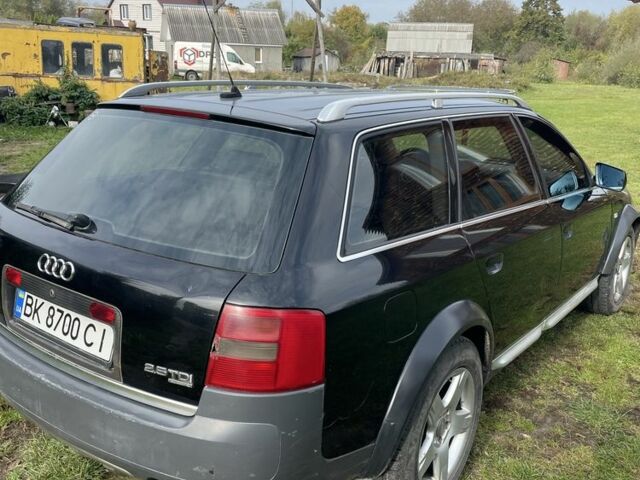 Черный Ауди А6 Олроуд, объемом двигателя 2.5 л и пробегом 330 тыс. км за 2999 $, фото 1 на Automoto.ua