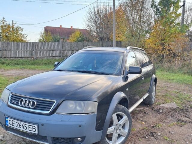 Черный Ауди А6 Олроуд, объемом двигателя 2.5 л и пробегом 250 тыс. км за 6500 $, фото 1 на Automoto.ua