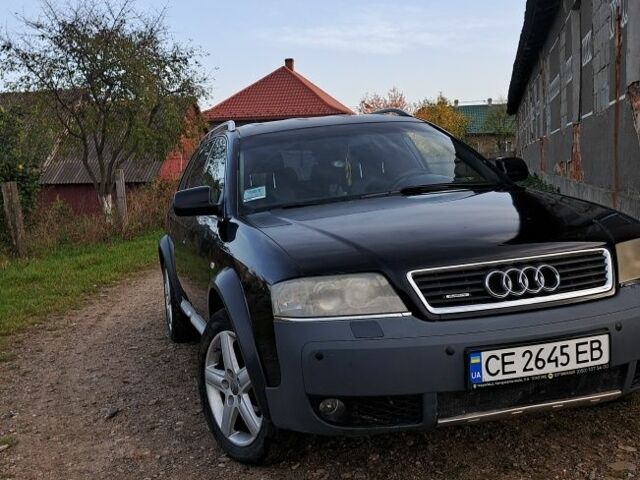 Черный Ауди А6 Олроуд, объемом двигателя 2.5 л и пробегом 250 тыс. км за 6500 $, фото 2 на Automoto.ua