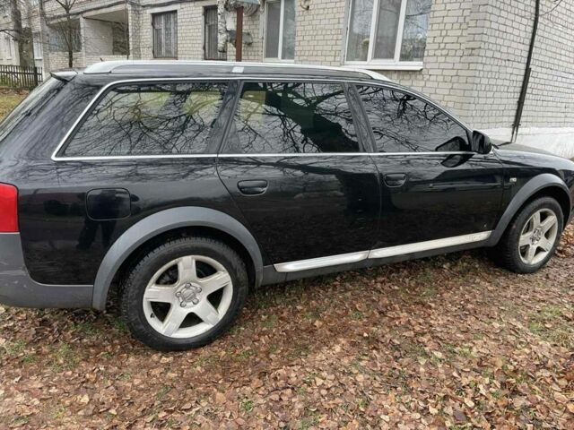 Черный Ауди А6 Олроуд, объемом двигателя 2.5 л и пробегом 400 тыс. км за 5000 $, фото 1 на Automoto.ua
