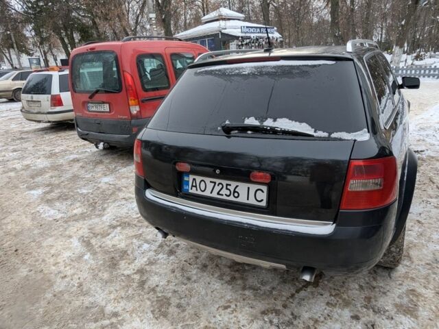 Черный Ауди А6 Олроуд, объемом двигателя 2.5 л и пробегом 396 тыс. км за 5400 $, фото 3 на Automoto.ua