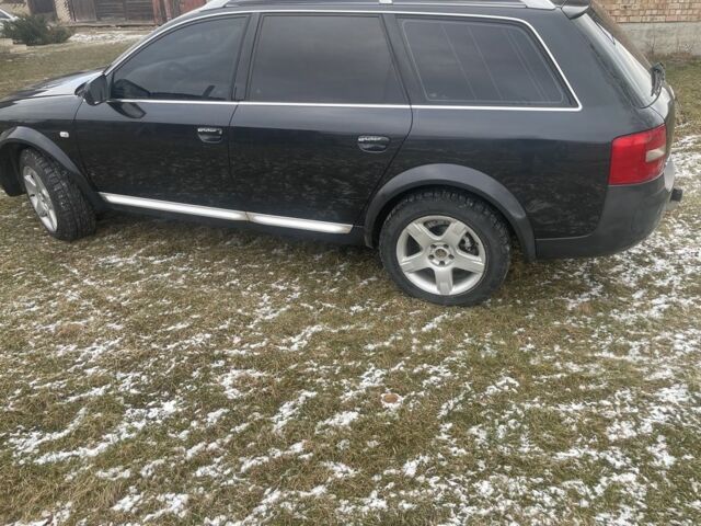 Черный Ауди А6 Олроуд, объемом двигателя 2.5 л и пробегом 352 тыс. км за 5400 $, фото 1 на Automoto.ua