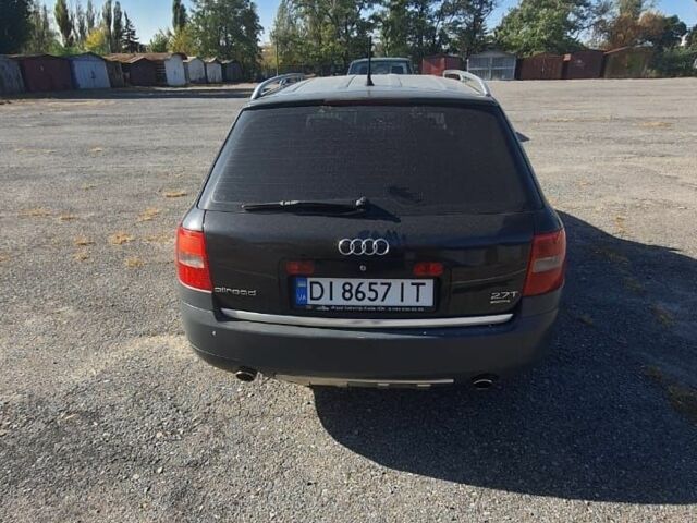 Черный Ауди А6 Олроуд, объемом двигателя 2.7 л и пробегом 222 тыс. км за 5000 $, фото 3 на Automoto.ua