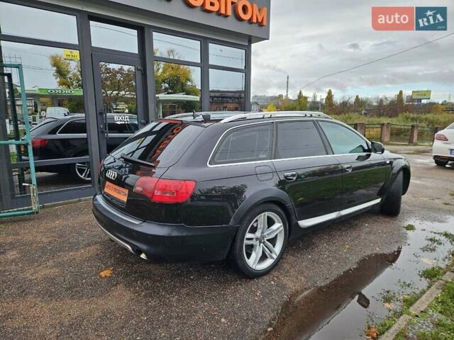 Ауди А6 Олроуд 2007 в Кропивницком (Кировограде) на Automoto.ua Черный Ауди А6 Олроуд, объемом двигателя 2.97 л и пробегом 365 тыс. км за 9500 $, фото 2 на Automoto.ua