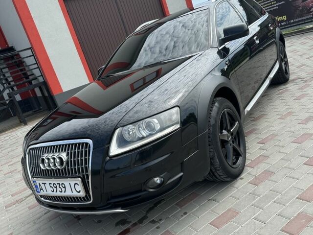 Черный Ауди А6 Олроуд, объемом двигателя 3 л и пробегом 327 тыс. км за 11350 $, фото 1 на Automoto.ua