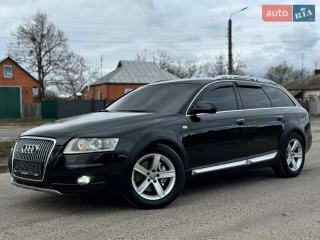 Черный Ауди А6 Олроуд, объемом двигателя 3 л и пробегом 193 тыс. км за 9950 $, фото 1 на Automoto.ua