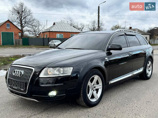 Черный Ауди А6 Олроуд, объемом двигателя 3 л и пробегом 193 тыс. км за 9950 $, фото 3 на Automoto.ua